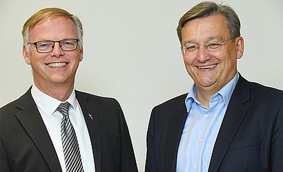 Dr. Klaus Winterkamp und Dr. Ralf Hammecke