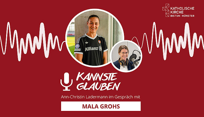 Mala Grohs mit Moderatorin Ann-Christin Ladermann
