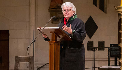 Dr. Annette Schavan sprach im St.-Paulus-Dom in Rahmen der Geistlichen Themenabende.