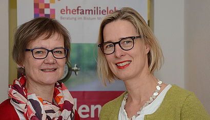 Foto von Beate Bergmann und Andrea Stachen-Groth