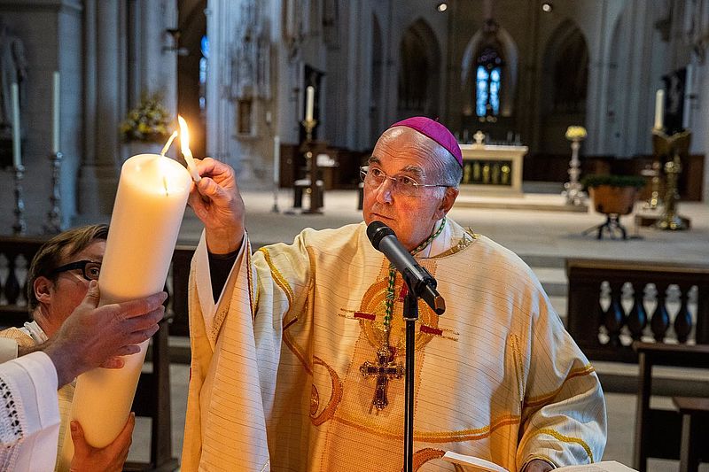 Osternacht im St.-Paulus-Dom 2020