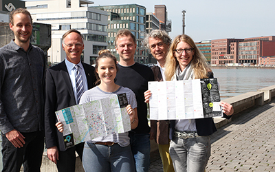 Die Verantwortlichen des Stadtplan-Projektes. Die Verantwortlichen des Stadtplan-Projektes.