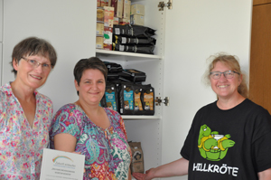 Maria Beumer, Anke Huth und Manuela Brockmeyer aus Lengerich 