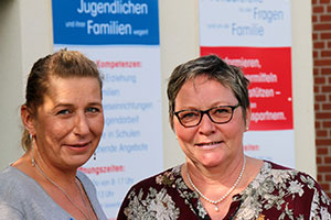 Nicole Mende (links) und Petra Stephan 