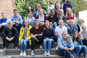 Gruppenbild der Jugendlichen aus Ochtrup Gruppenbild der Jugendlichen aus Ochtrup