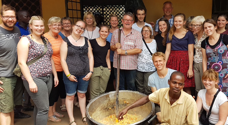 Eine Gruppe aus Bocholt und Umgebung reiste zum zehnjährigen Bestehen der Ewaldi-Community-School nach Uganda.