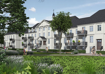 So soll das St.-Gudula-Kloster nach den Planen des Architekten aussehen. So soll das St.-Gudula-Kloster nach den Planen des Architekten aussehen.
