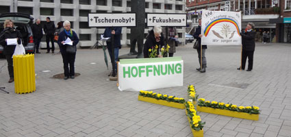 Mahnwache in Ahaus Mahnwache in Ahaus