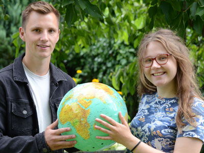 Felix Kemmer und Josefine Herick