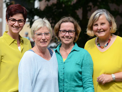 Die Leitrerinnen der EFL-Beratungsstellen im Kreis Steinfurt