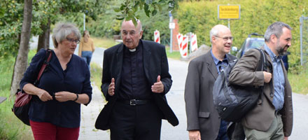 Bischof Dr. Felix Genn mit Verantwortlichen der Arche-Gemeinschaft Bischof Dr. Felix Genn mit Verantwortlichen der Arche-Gemeinschaft