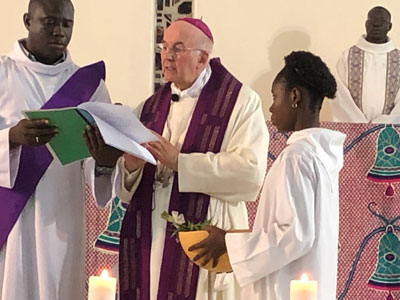 Bischof Dr. Felix Genn bei der Feier des Gottesdienstes