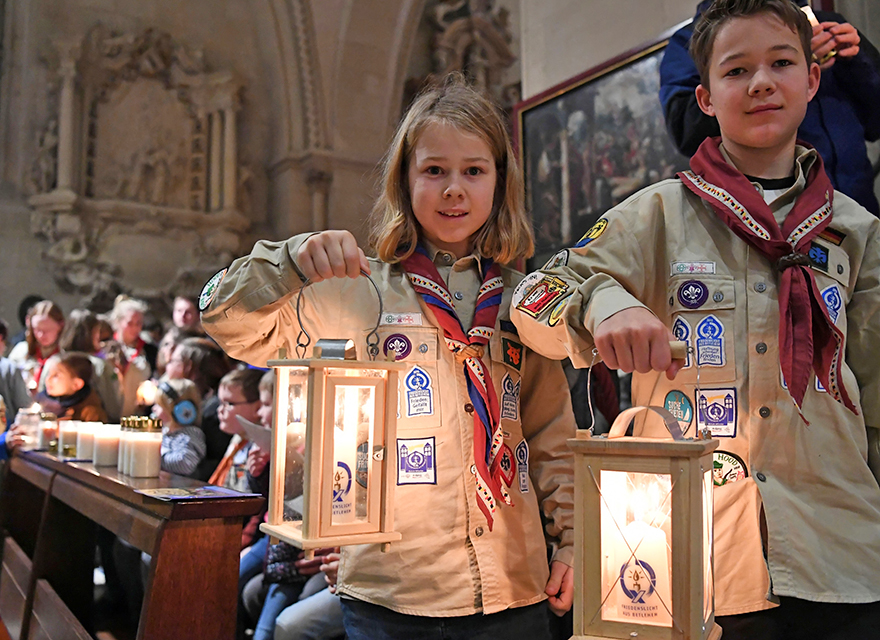 Feuer Und Flamme Fur Den Frieden Bistum Munster