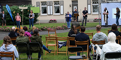 Lagergottesdienst in Recklinghausen