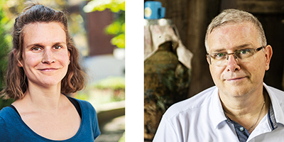 Leandra Praetzel (links) und Bischof Johannes Bahlmann Leandra Praetzel (links) und Bischof Johannes Bahlmann