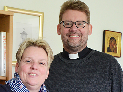 Pfarrer Ulrich Schulte Eistrup und seine Schwester
