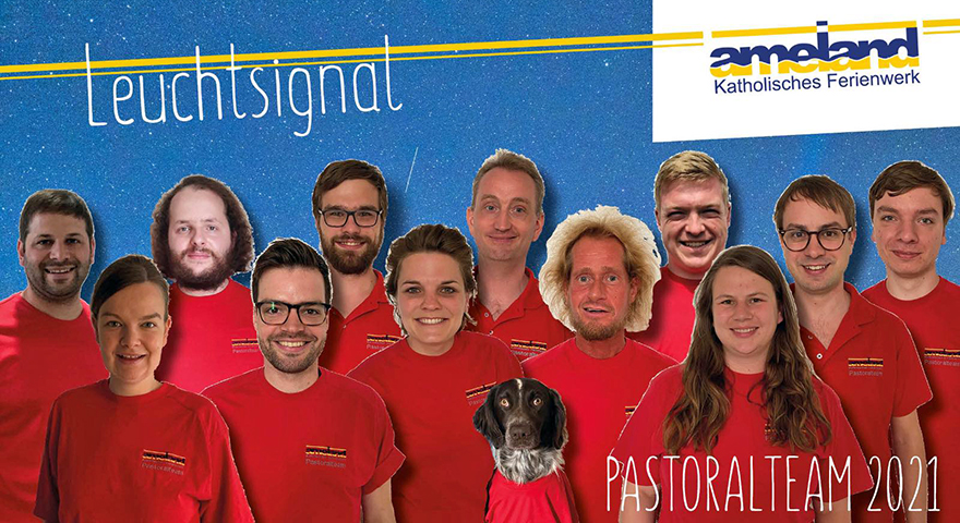  Das Pastoralteam 2021.