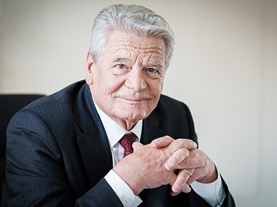 Bundespräsident a.D. Joachim Gauck