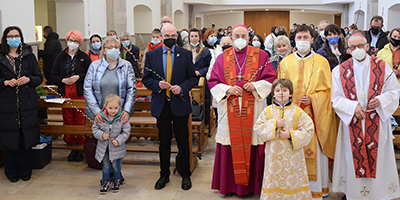 Bischof Genn bei ukrainischer Gemeinde