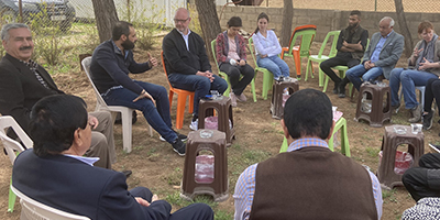 Kreisdechant Jochen Reidegeld in Syrien
