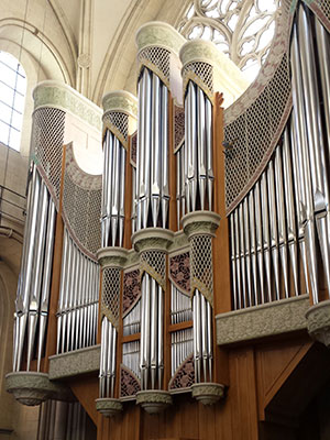 Orgelprospekt im St.-Paulus-Dom.