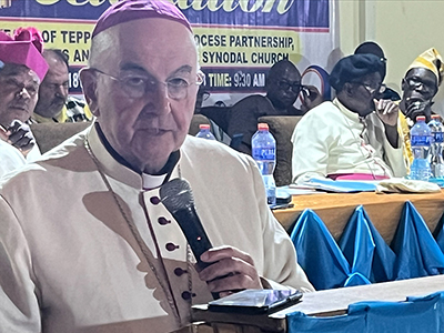 Bischof Dr. Felix Genn in Tamale Bischof Dr. Felix Genn in Tamale