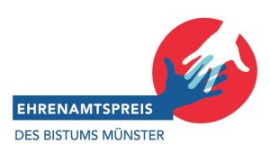 Logo "Ehrenamtspreis des Bistums Münster". Logo "Ehrenamtspreis des Bistums Münster".