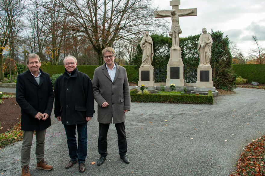 Hubert Lemken, Gregor Kauling und Dominik Pichler (v.l.)