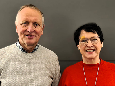 Ewald Brinker (linsk) und Marie-Luise Dierkes Ewald Brinker (linsk) und Marie-Luise Dierkes