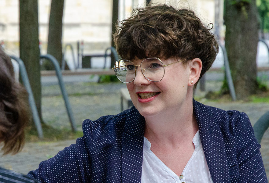 Porträt von Friederike Bude