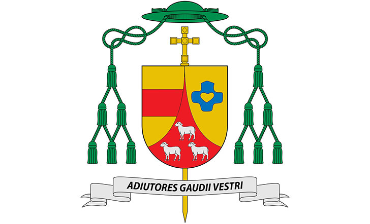 Wappen von Bischof Dr. Heiner Wilmer SCJ