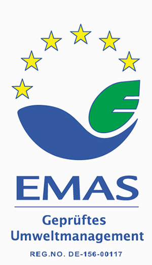 Logo EMAS-Zertifizierung