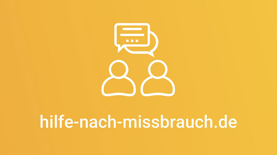 Logo "Hilfe nach Missbrauch" Logo "Hilfe nach Missbrauch"