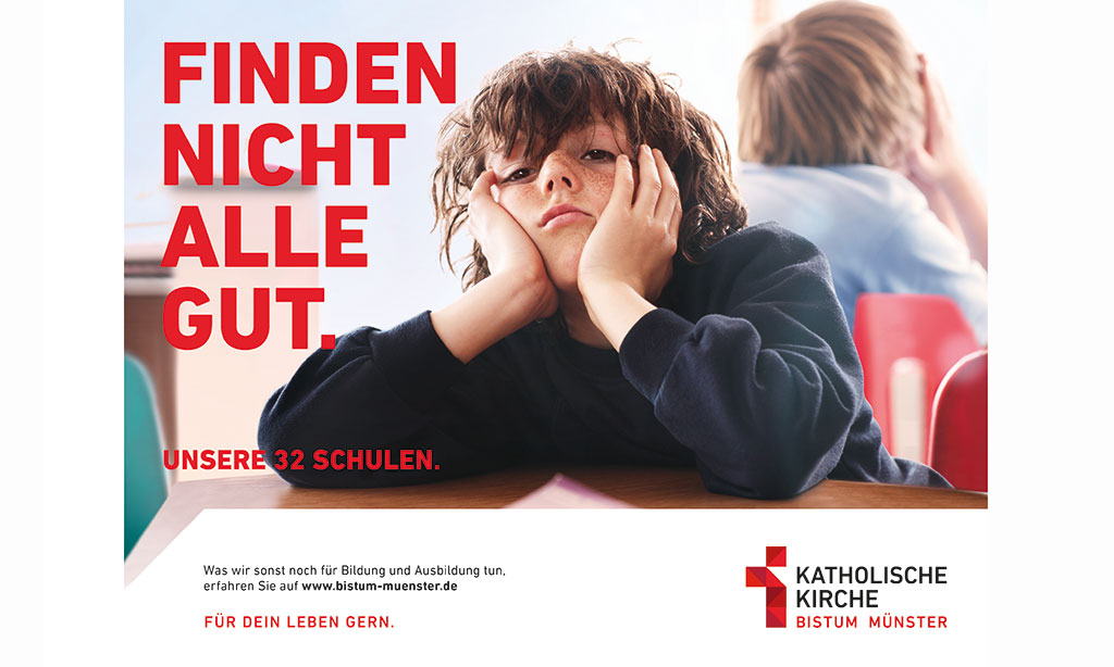 Kampagnenmotiv "Schule"