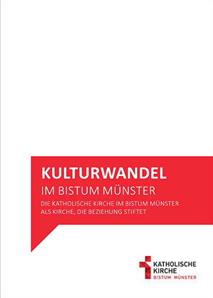Titelseite der Broschüre "Kulturwandel im Bistum Münster".